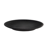 Nero Teller, Ø 29 cm, H: 3 cm,  schwarz, Melamin