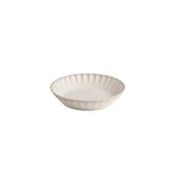 Teller tief Arumi, Ø 22.5 cm, H: 4.5 cm,  0.8 Liter, Melamin, weiss / beige