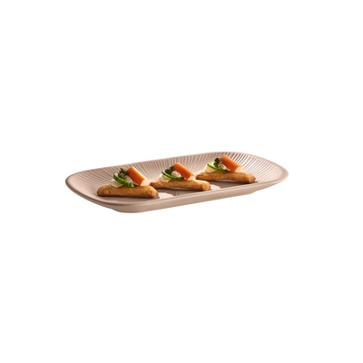 Nero GN 1/3 Tablett, 26.5 x 16.2 cm, H: 2.5 cm,  sand, Melamin_2