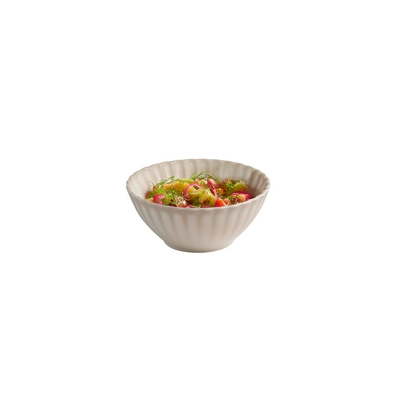 Bol Arumi, Ø 19 cm, H: 6 cm, 1 litre,  mélamine, blanc / beige_2