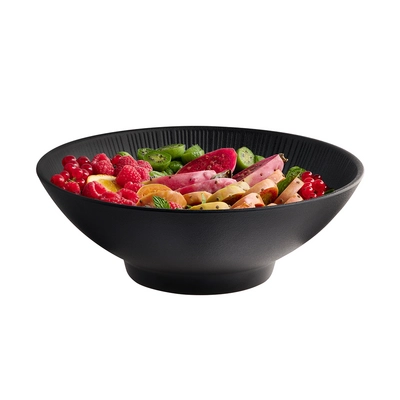 Nero Schale, Ø 29 cm, H: 10 cm, 2.8l,  schwarz, Melamin_2