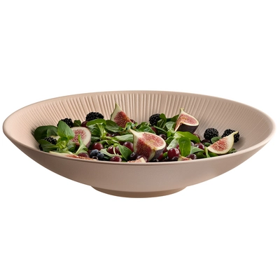 Nero Schale, Ø 35 cm, H: 8 cm, 3.4l,  sand, Melamin_2