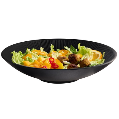 Nero Schale, Ø 35 cm, H: 8 cm, 3.4l,  schwarz, Melamin_2
