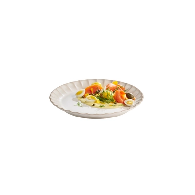 Assiette Arumi, Ø 26 cm, H: 3 cm,  mélamine, blanc / beige_2