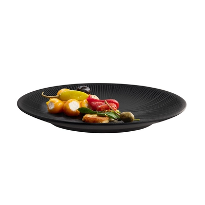 Nero Teller, Ø 29 cm, H: 3 cm,  schwarz, Melamin_2