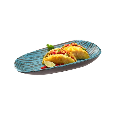 Teller Cancun, 34 x 15.5 cm, H: 4 cm, Melamin _2