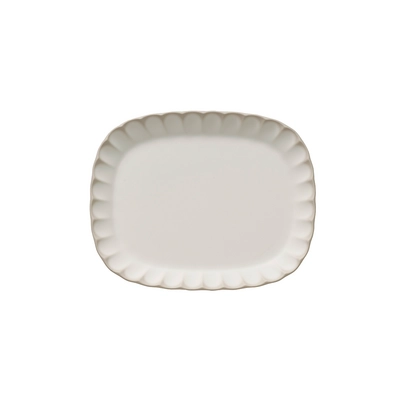 GN 1/2 Tablett Arumi, 32.5 x 26.5 cm, H: 3 cm,  Melamin, weiss / beige_3