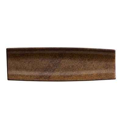 Tablett / Sushiboard UMI, 41 x 13 cm, H: 3 cm,  Melamin, braun_3