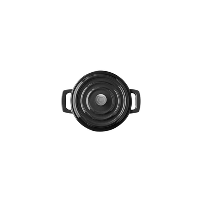 Mini cocotte 5 Stars, Ø 11 cm, H: 6.5 cm,  35 cl, fonte, anthracite_3