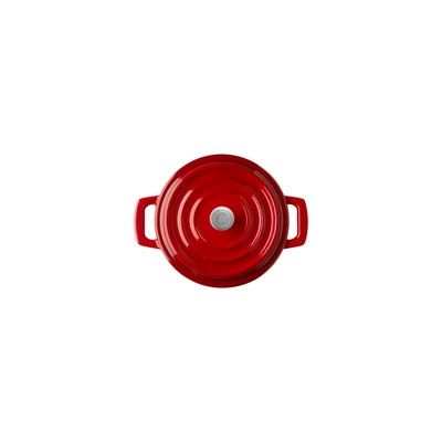 Mini cocotte 5 Stars, Ø 11 cm, H: 6.5 cm,  35 cl, fonte, rouge_3