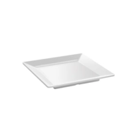 Pure Teller fach quadratisch, 26.5 x 26.5 cm,  Melamin, weiss