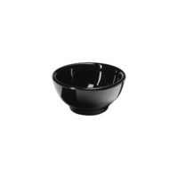 Schale Pure, Ø 9.5 cm, H: 4.5 cm, Melamin, schwarz, 9 cl