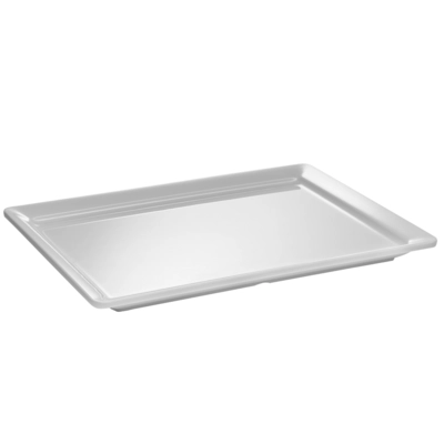 Plateau Pure, 40 x 30 cm, H: 3 cm mélamine, blanche_1