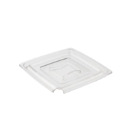 Deckel Pure, 19 x 19 cm, H: 1.5 cm SAN, mit Löffelaussparung