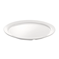 Pure Assiette plate , Ø 31 cm,  mélamine, blanc