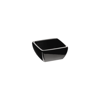 Schale Pure, 6.5 x 6.5 cm, H: 3 cm, Melamin, schwarz, 5 cl_1