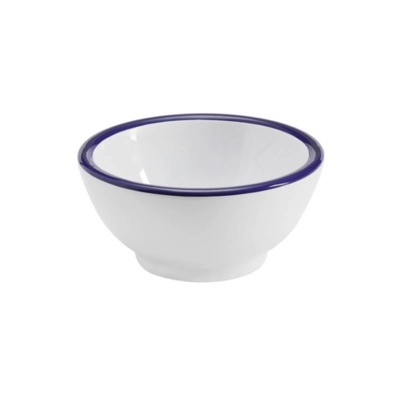 Bol Pure, Ø 13 cm, H: 6.5 cm, blanc bord bleu, 30 cl_1