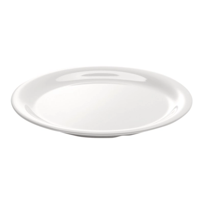 Teller flach Pure, Ø 26.5 cm, Melamin, weiss                 _1