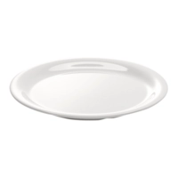 Teller flach Pure, Ø 26.5 cm, Melamin, weiss                 