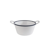 Schale Enamel Look, 15 x 11.5 cm, H: 6.5 cm, 0.3l 