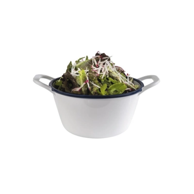 Schale Enamel Look, 21.5 x 16.5cm, H: 9.5 cm, 1.0l _2