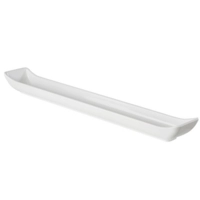 Schale Mini weiss, 35 x 4.5 cm, H: 3 cm, 0.2l 