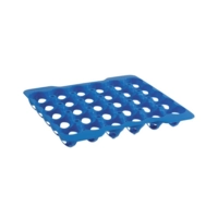 4 Lagen zu Eierbox, je 28 x 28 cm, pro Lage Platz für 30 Eier