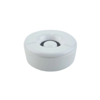 Windaschenbecher Glow, Ø 11.5 cm, H: 5 cm Melamin, weiss