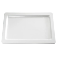 GN 1/1 Plateau Apart blanc 53 x 32.5 cm, H: 2.5 cm Melamin