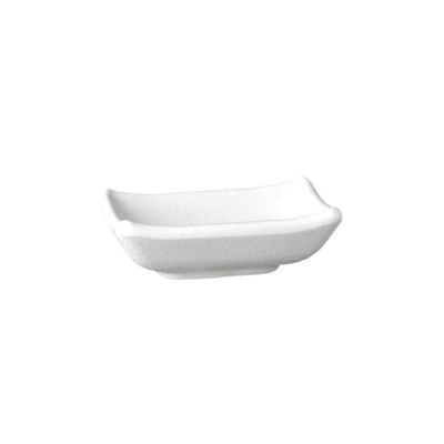 Schale Zen weiss, 9 x 7 cm, H: 2.5 cm, 0.05l _1