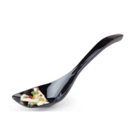 Profi Cuillère de service mélamine noir, L: 26.5cm 