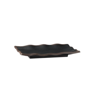 Tablett Marone, 22.5 x 15 cm, H: 3 cm Melamin, schwarz_1