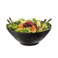 Schale Marone schwarz, Ø 24 cm, H: 9.5 cm, 1.4l 