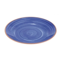 La Vida Teller Coupe flach, blau, Ø 32 cm 