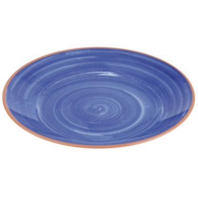 La Vida Teller Coupe flach, blau, Ø 40.5 cm _1