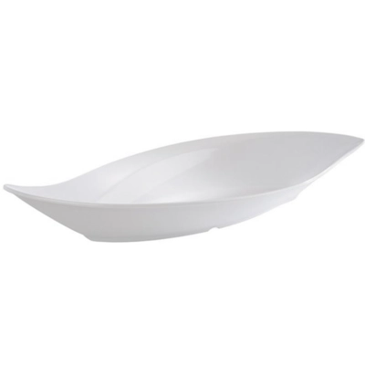 Bol Leaf blanc, 42 x 19.5 cm, H: 6.5 cm, 1.0l _1
