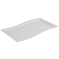 Tablett Sinus GN 1/1 weiss, 53 x 32.5 cm, H: 2 cm 