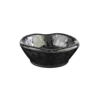 Schale Glamour schwarz, Ø 8 cm, H: 3 cm, 0.05l 
