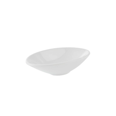 Schale Mini weiss, 13.5 x 7.5 cm, H: 3 cm, 0.07l _1