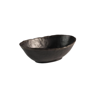 Schale Marone schwarz 16.5 x10 cm, H: 5.5cm, 0.25l _1
