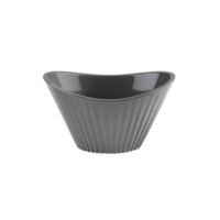 Schale Mini grau, 9.5 x 5.5 cm, H: 5.5 cm, 0.07l 