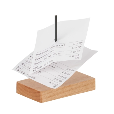 Bonspiess, 1 Spiess, 9 x 5.5 cm, H: 10.5 cm, Holz, lackiert_1