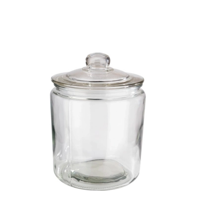 Vorratsglas Classic, Ø 11.5 cm, H: 16 cm, 0.9l, Deckel mit Silikondichtung _1