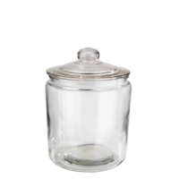 Vorratsglas Classic, Ø 11.5 cm, H: 16 cm, 0.9l, Deckel mit Silikondichtung       