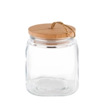Vorratsglas Woody, 14 x 14 cm, H: 17 cm, 2.0l, Deckel mit Silikondichtung