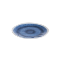Blue Ocean Teller Coupe flach , Ø 21.5 cm, Melamin, blau                       