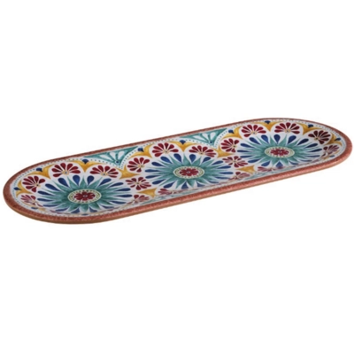 Arabesque Platte /Teller, 38 x 15.5 cm, Melamin                       _1