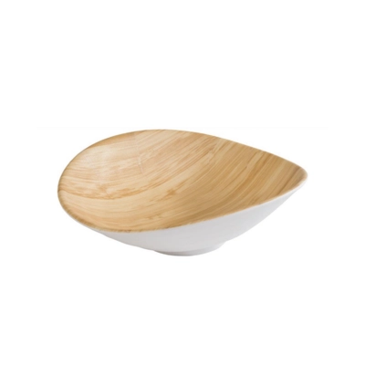 Schale Bamboo weiss 17.5 x 15.5 cm H: 5.5 cm, 0.2l _1