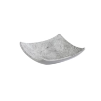 Schale Concra grau,10.5 x 10.5 cm, H: 3 cm, 0.05l 