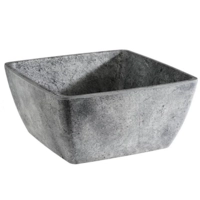 Schale Concra grau, 25 x 25 cm, H: 12 cm, 3.8l 